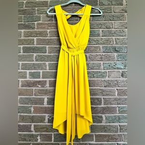 Express yellow dress
